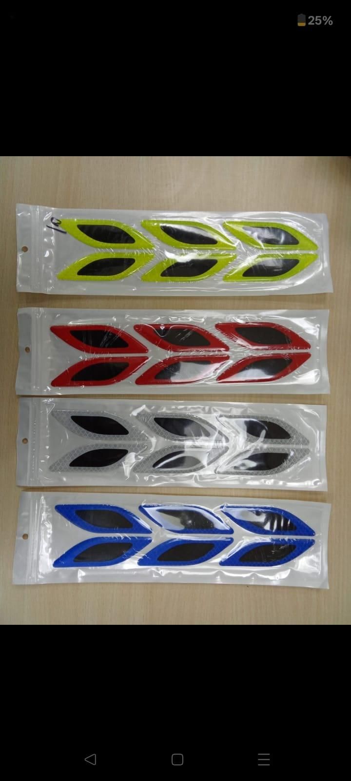 Carbon Fiber Graphic Car Reflective Sticker-Light